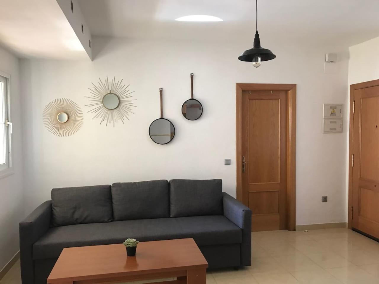 Апартаменты Espectacular Residencial En 1A Linea Con Piscina Бенахарафе Экстерьер фото